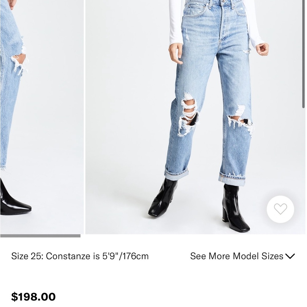 AGOLDE straight leg 90’s Jean